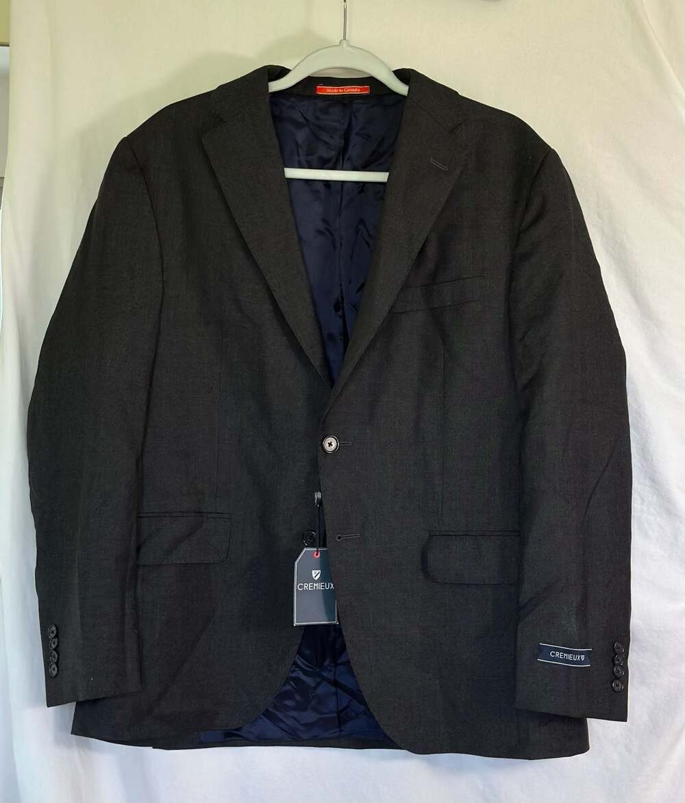 Cremieux Men's Sport Coat Blazer, Loro Piana Zelander Superfine Merino Wool